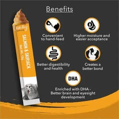 Kitty Yums Salmon & Skipjack Creamy Cat Treats - dspetstore.com