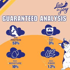 Lick in Joy Soft Cat Jerky All Life Stages Cat Treats, Shrimp, 35 g - dspetstore.com