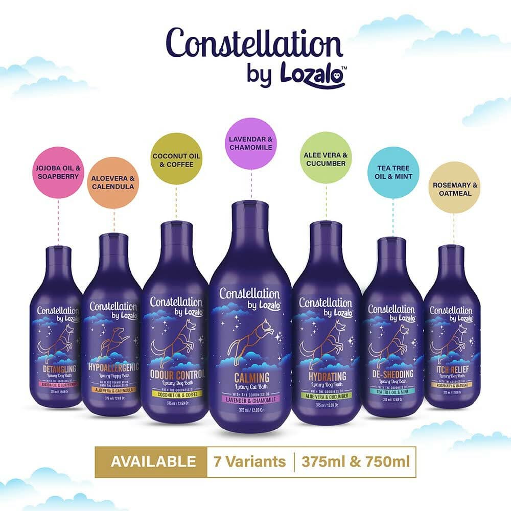 Lozalo Constellation Hydrating Shampoo for Cats – 375ml - dspetstore.com