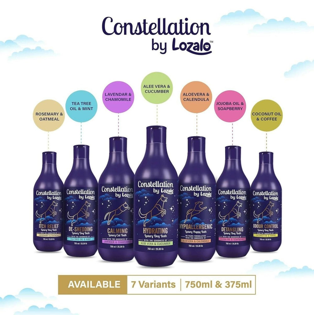 Lozalo Constellation Hydrating Shampoo for Dogs – 375ml - dspetstore.com