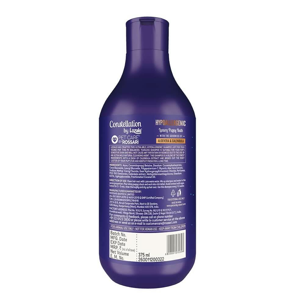 Lozalo Constellation Hypoallergenic Shampoo for Dogs – 375ml - dspetstore.com