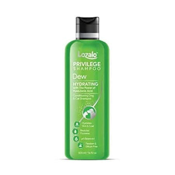 Lozalo Privilege Dew Hydrating Dog & Cat Shampoo with Conditioner — Moisturizing & Gentle Formula - dspetstore.com