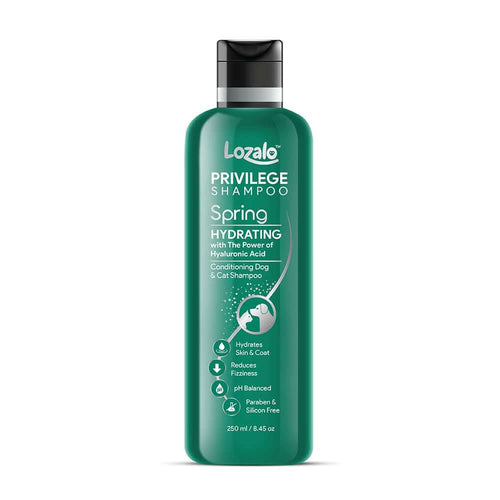 Lozalo Privilege Pet Shampoo Spring Shampoo with Hyaluronic Acid Eternal — For Cats & Dogs - dspetstore.com