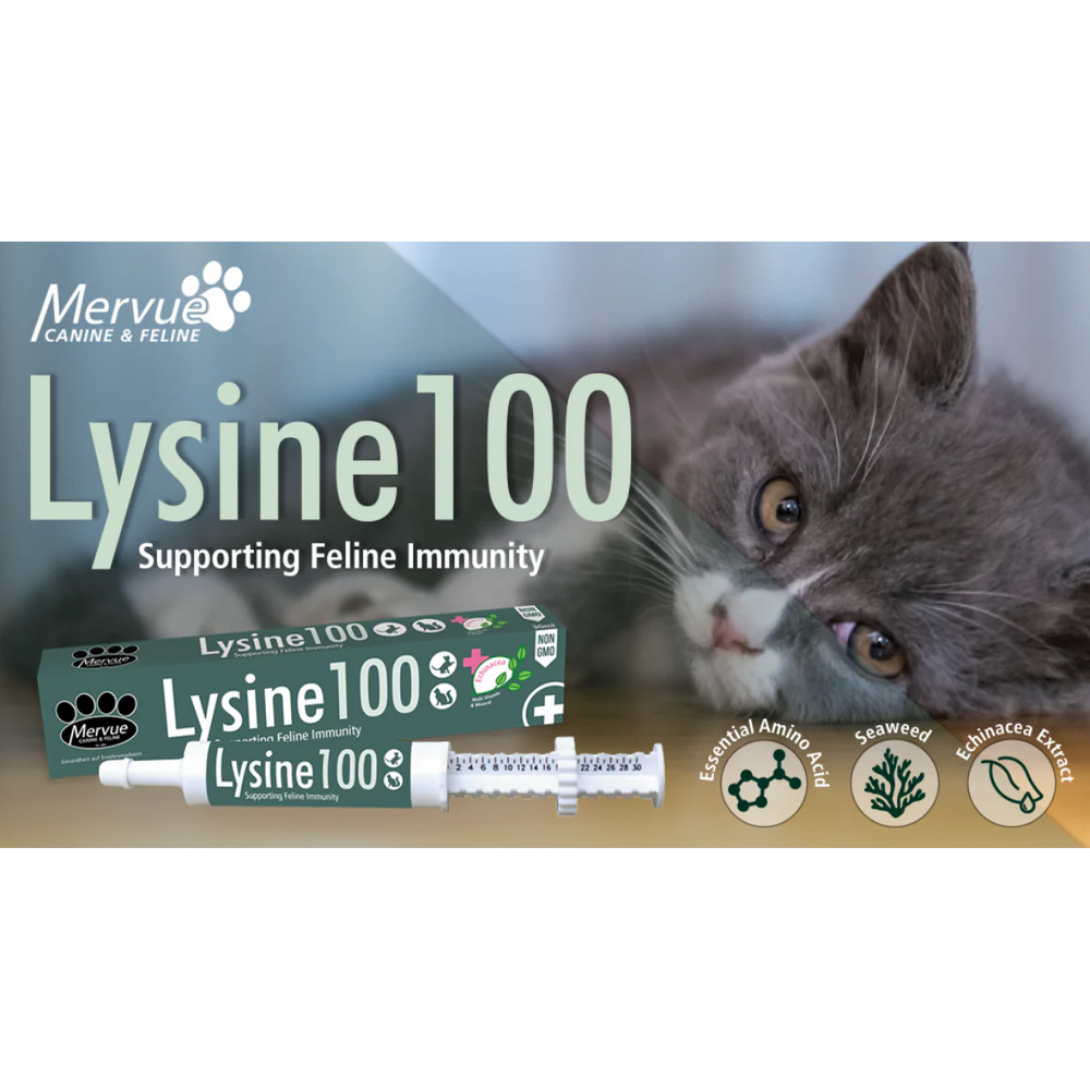 Opus Pet Lysine 100 Cat Supplement - 30ml.