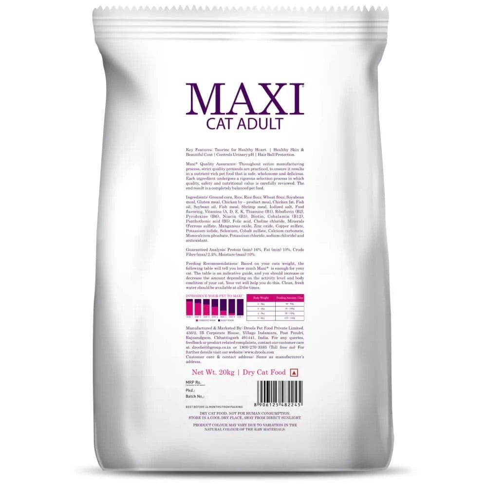 Maxi Adult Ocean Fish Dry Cat Food - dspetstore.com