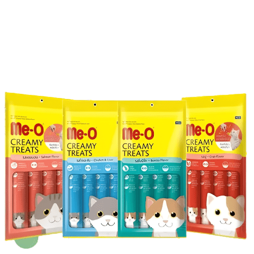 MeO Creamy Treats for Cats, 300g – Bundle Offer (All Flavours) - dspetstore.com