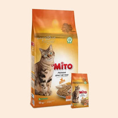 Mito Chicken Adult Cat Food, 1 kg - dspetstore.com