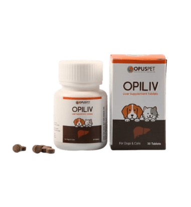 Opus Pet Opiliv Liver Support Supplement for Dogs & Cats - dspetstore.com