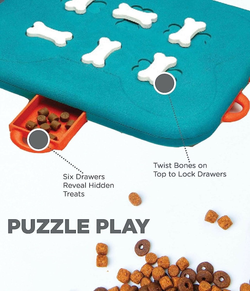 Outward Hound Nina Ottosson Dog Casino Interactive Puzzle Toy – Advanced - dspetstore.com