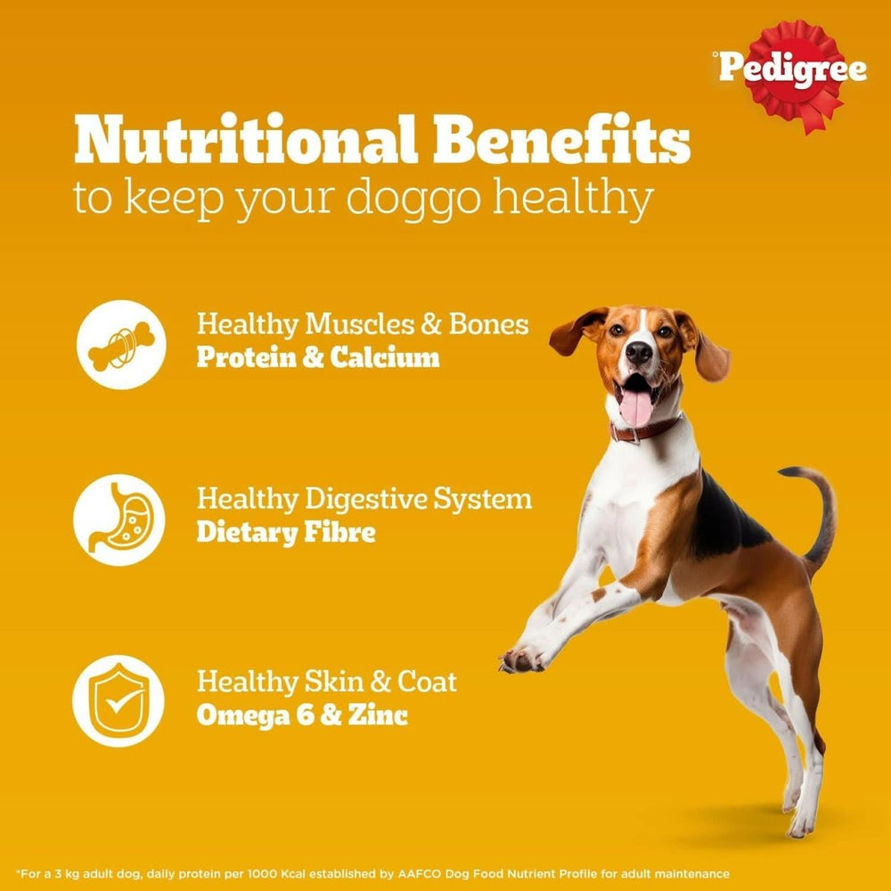 Pedigree Adult Wet Dog Food, Chicken & Liver Chunks in Gravy - dspetstore.com