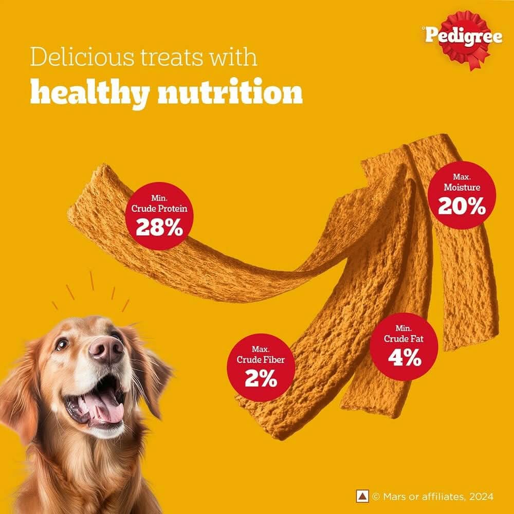 Pedigree Barbecued Chicken Tasty Jerky Dog Treat - dspetstore.com