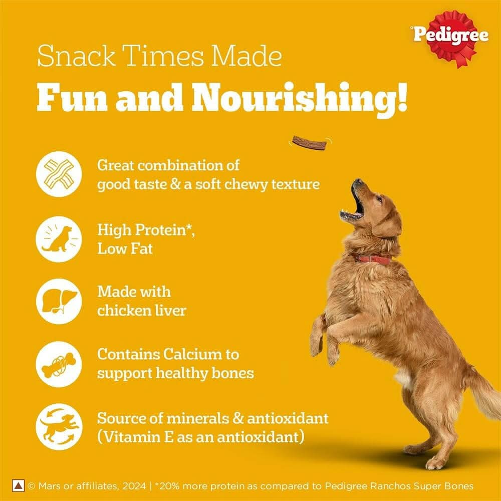 Pedigree Barbecued Chicken Tasty Jerky Dog Treat - dspetstore.com