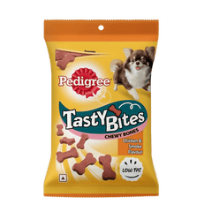 Pedigree Dog Treats Tasty Bites Chicken & Smoke Flavor - dspetstore.com