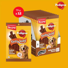 Pedigree Grilled Liver Tasty Jerky Dog Treat - dspetstore.com