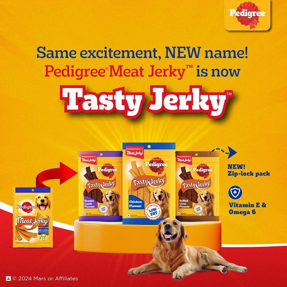 Pedigree Grilled Liver Tasty Jerky Dog Treat - dspetstore.com