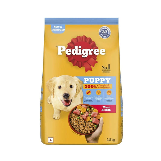 Pedigree Meat & Milk Puppy Dog Dry Food - dspetstore.com