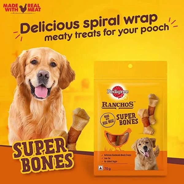 Pedigree Ranchos Spiral Wrap Dog Treats - dspetstore.com