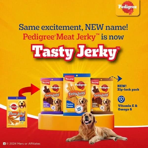 Pedigree Tasty Jerky Adult Grilled Liver Dog Treats - dspetstore.com