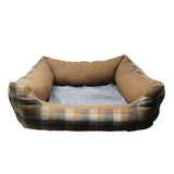Petspot Premium Woolen Sofa Bed For Dogs, Extra Large - dspetstore.com