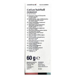 CatLax hairball remover packaging with text on a white background