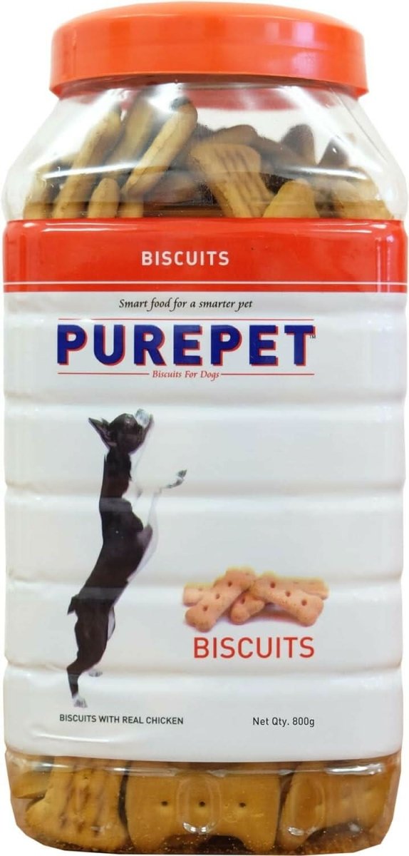PUREPET Dog Biscuit Treats – Real Chicken Flavour for All Life Stages - dspetstore.com