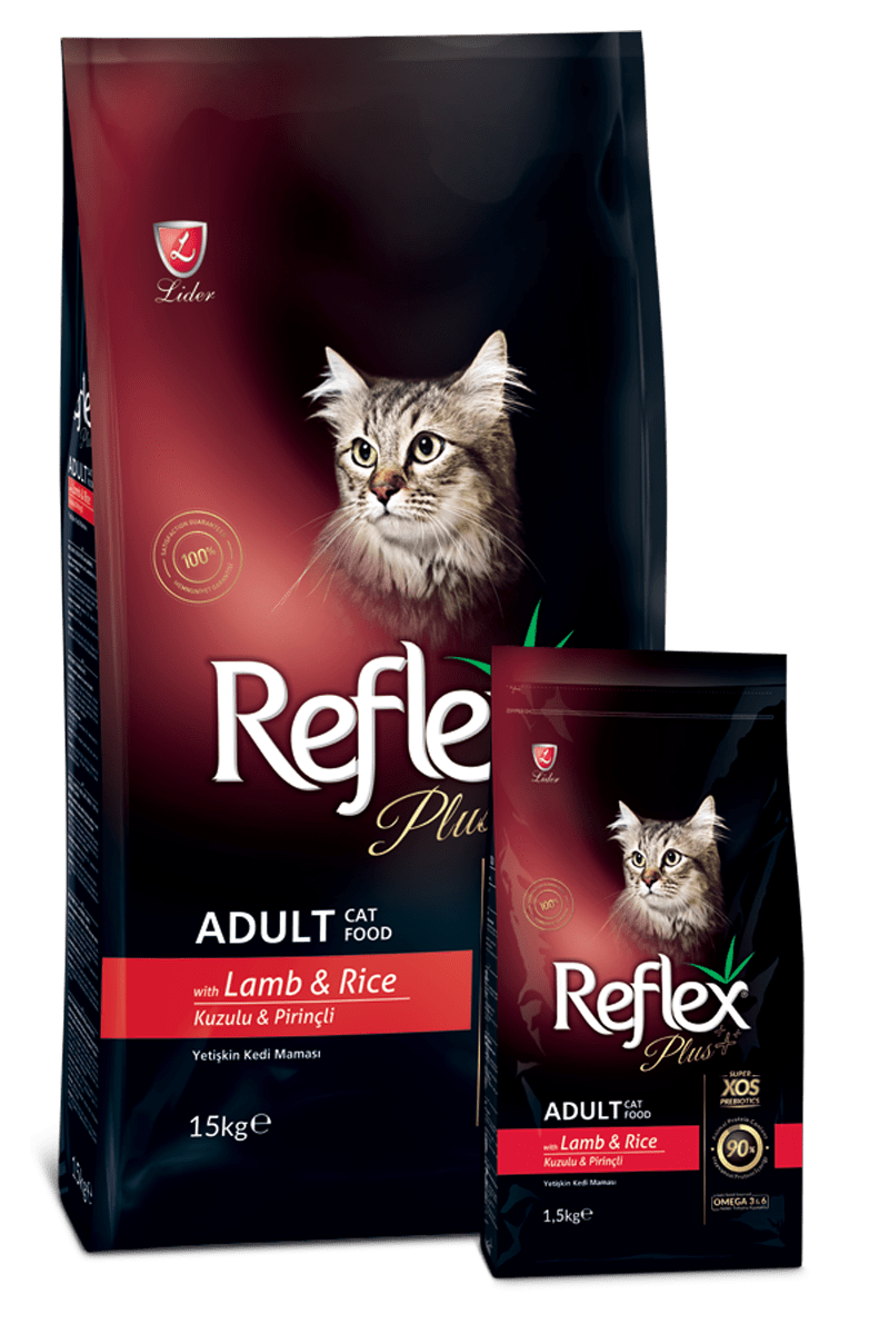 Reflex Adult Cat Food Lamb & Rice (1.5kg) - dspetstore.com