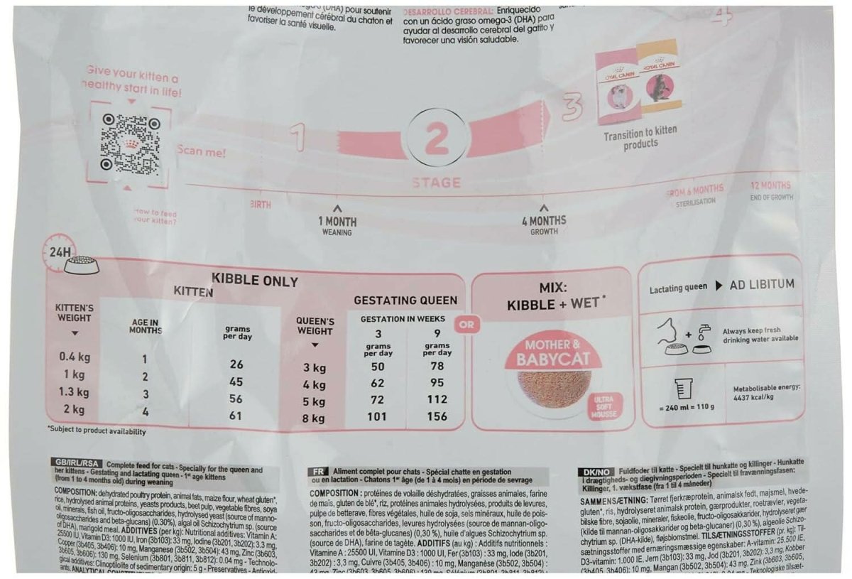 Royal Canin Mother & Baby Cat Food - dspetstore.com