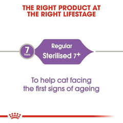 Royal Canin Sterlilised 7+ Cat Food - dspetstore.com