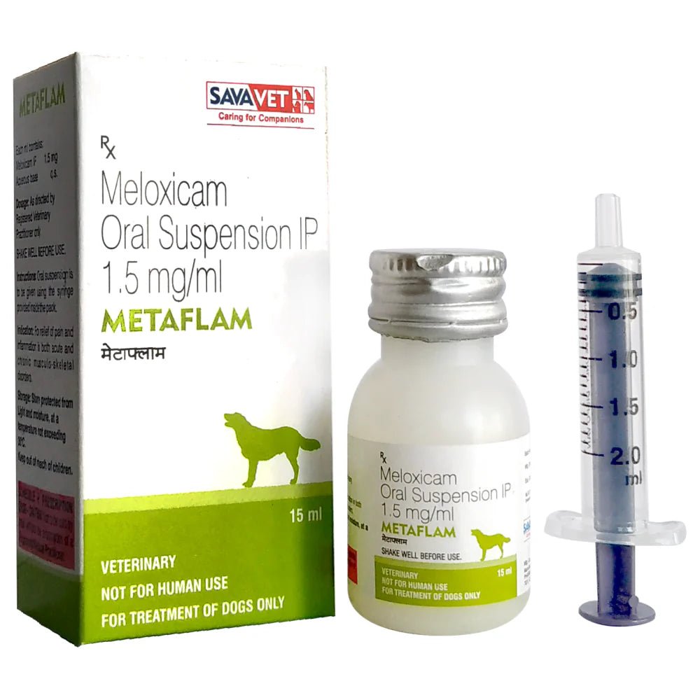 Savavet Metaflam (Meloxicam) Oral Suspension (15ml) - dspetstore.com