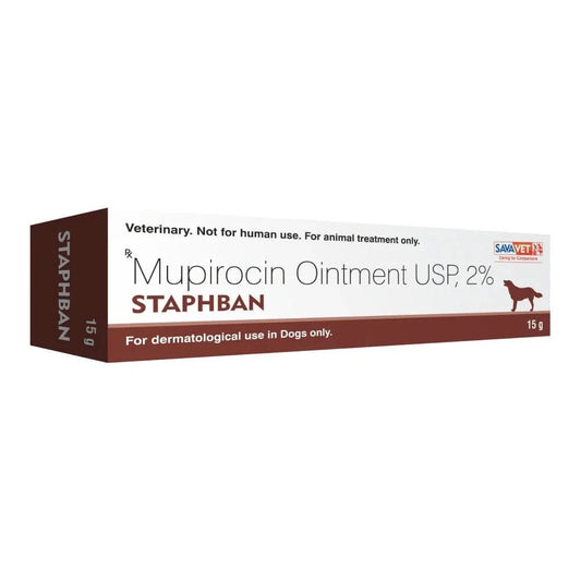 Savavet Staphban (Mupirocin) Ointment for Dogs - dspetstore.com