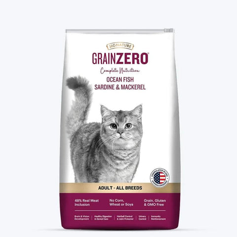 Signature Grain Zero Adult Cat Food - All Breed Formula - dspetstore.com