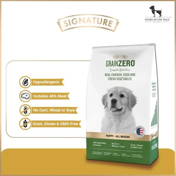 Signature Grain Zero Puppy Dry Dog Food - dspetstore.com