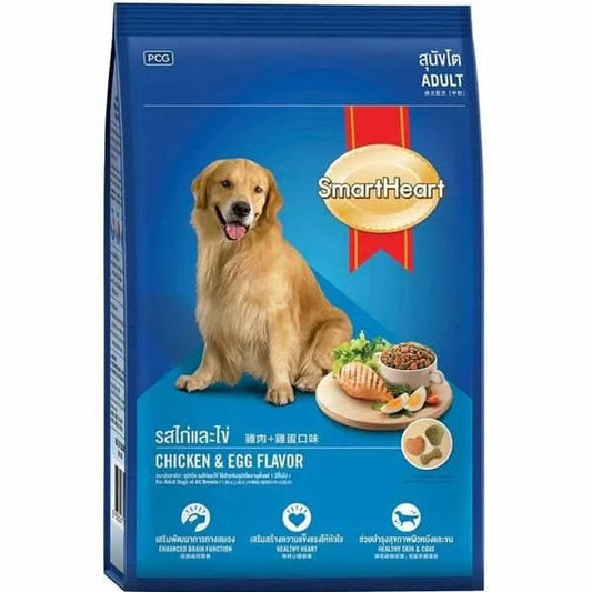 Smart Heart Adult Dry Dog Food Chicken & Egg - dspetstore.com