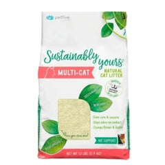 Sustainably Yours Multi Cat Unscented Mixed Grains Cat Litter - dspetstore.com