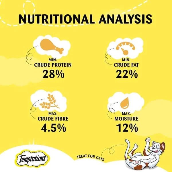Temptations Cat Treats Tasty Chicken Flavor - dspetstore.com