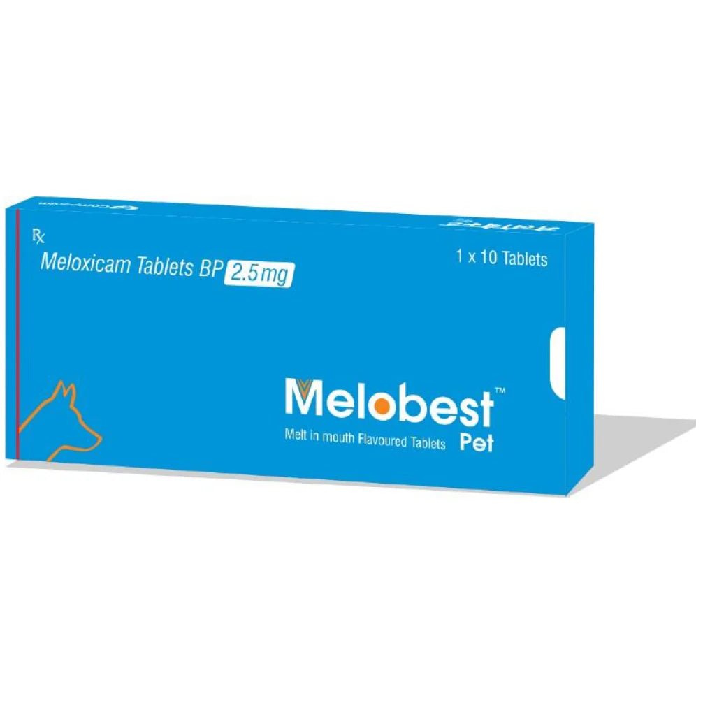 Ttk Melobest Pet 2.5 mg (Meloxicam) Tablet for Dogs - dspetstore.com