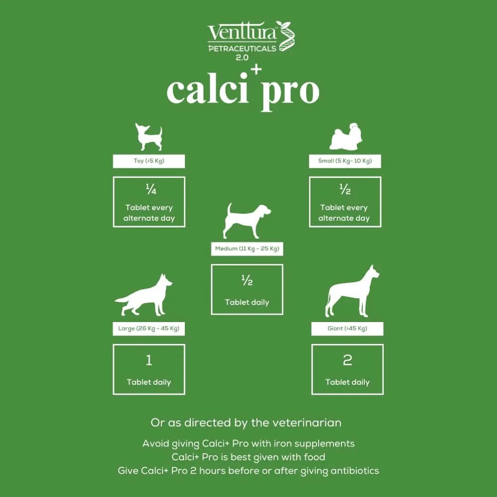 Venttura Calci Pro Plus Calcium Supplement for Dogs – 200 ml - dspetstore.com