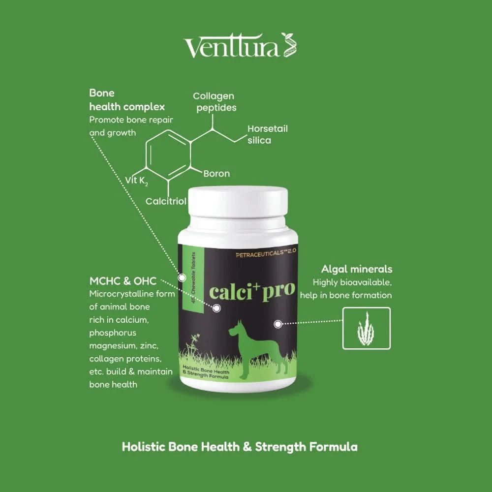 Venttura Calci Pro Plus Calcium Supplement for Dogs – 200 ml - dspetstore.com