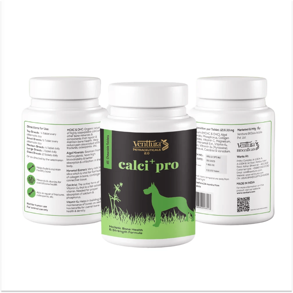 Venttura Calci Pro Plus Calcium Supplement for Dogs – 200 ml - dspetstore.com