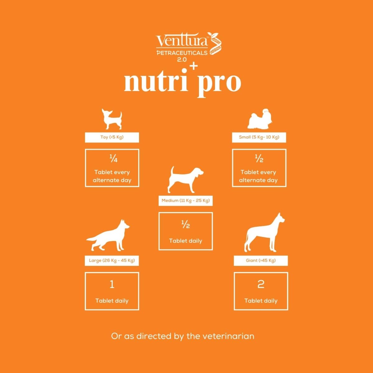 Venttura Nutri+ Pro Multi - Vitamin for Dogs – 60 Chewables - dspetstore.com