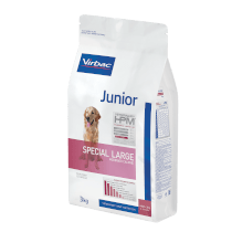 Virbac Veterinary HPM Special Large Breed Junior Dog Dry Food (3kg) - dspetstore.com