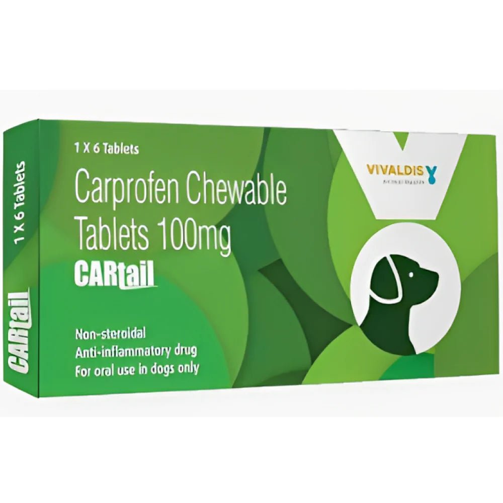 Vivaldis Cartail 100mg (Carprofen) Tablet for Dogs - dspetstore.com