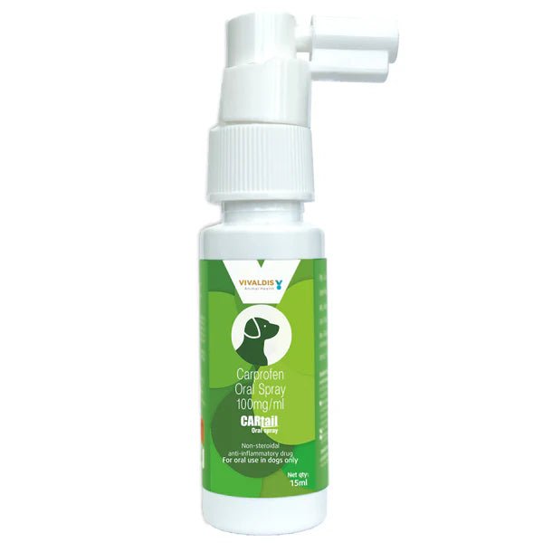 Vivaldis Cartail (Carprofen) Oral Spray for Dogs (15ml) - dspetstore.com