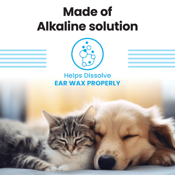 Vivaldis Clearify Ear Cleanser (Tris EDTA) for Dogs & Cats (100ml) - dspetstore.com