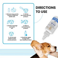 Vivaldis Clearify Ear Cleanser (Tris EDTA) for Dogs & Cats (100ml) - dspetstore.com