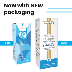 Vivaldis Clearify Ear Cleanser (Tris EDTA) for Dogs & Cats (100ml) - dspetstore.com