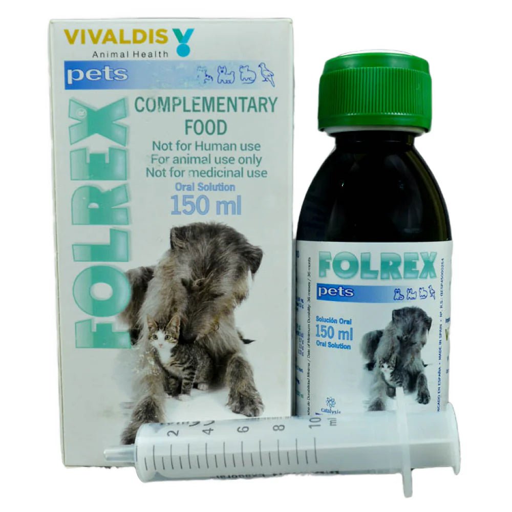 Vivaldis Folrex Pet Syrup for Dogs and Cats (150ml) - dspetstore.com