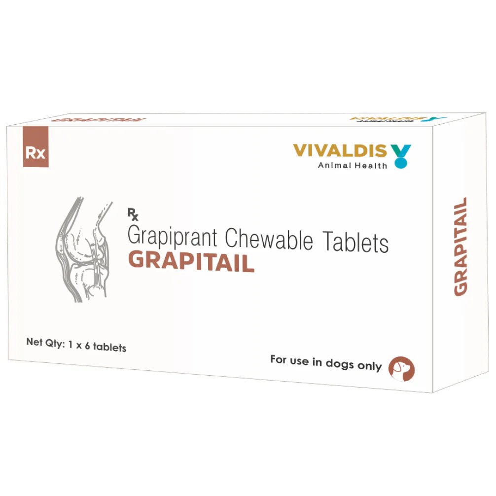 Vivaldis Grapitail 100mg (Grapiprant) Tablet for Dogs - dspetstore.com