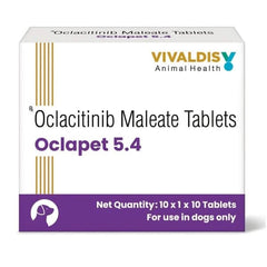 Vivaldis Oclapet (Oclacitinib) 5.4 mg Tablets for Dogs - dspetstore.com
