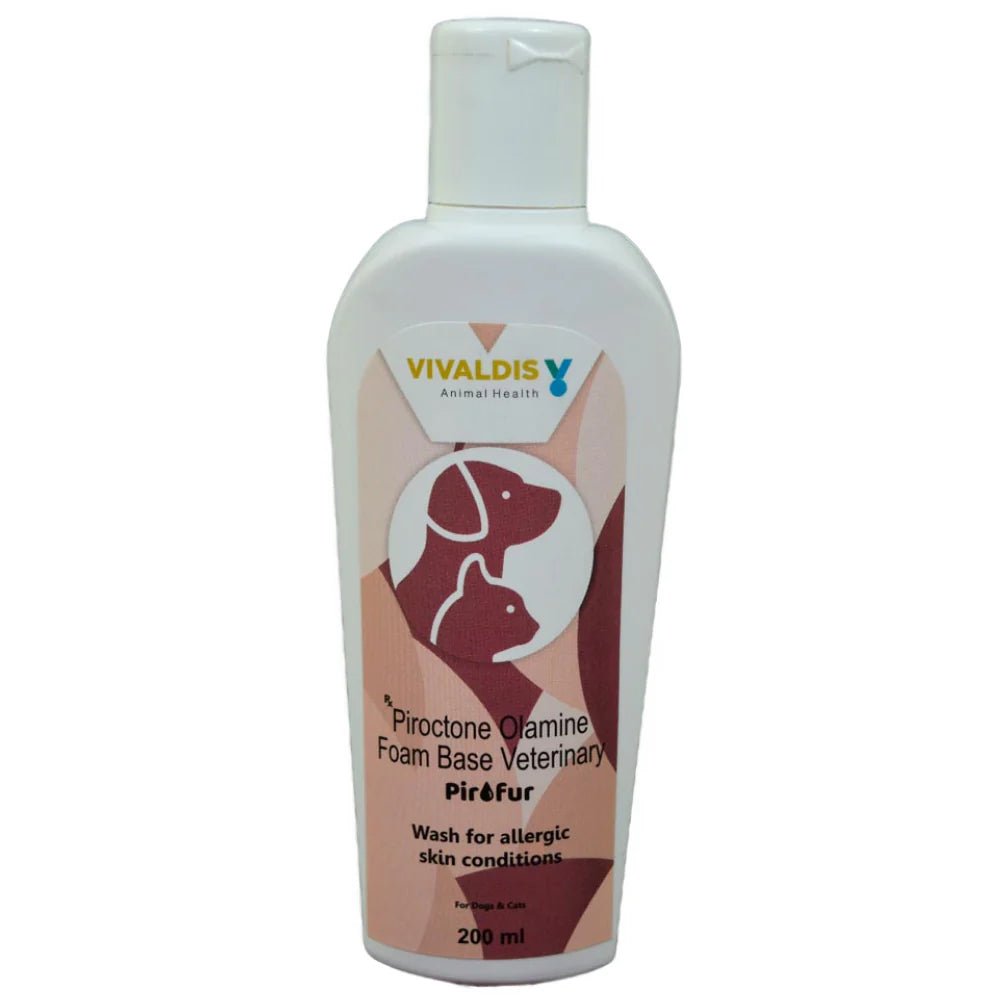 Vivaldis Pirofur Shampoo for Dogs and Cats (200ml) - dspetstore.com